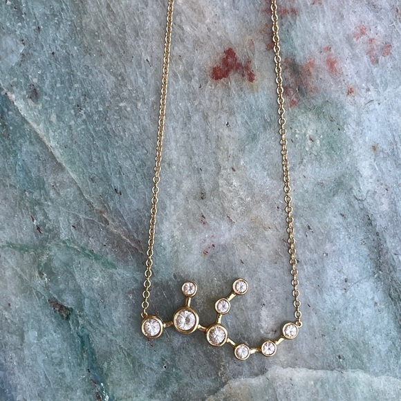 LH Virgo constellation necklace